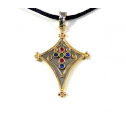 SILVER CROSS 925 GOLD...